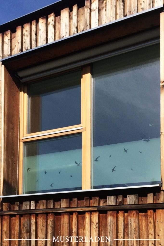 Sichtschutz für Fenster mit Folien - Musterladen