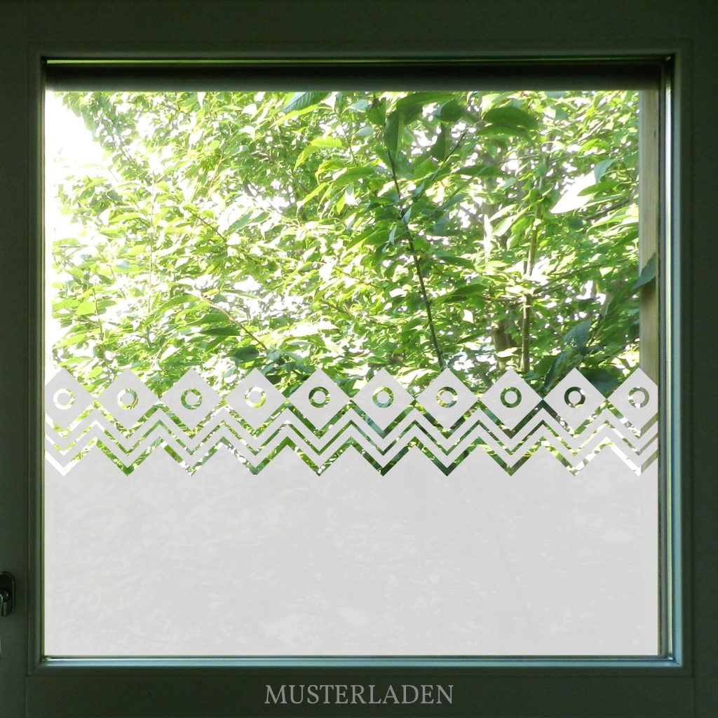 Dekorative Fenster Folien Motive für Sichtschutz - Musterladen